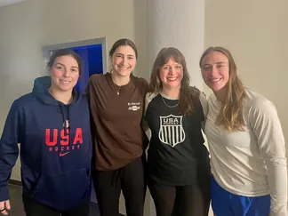 USA Women's Hockey Team Chiropractor (2025 World Championship)