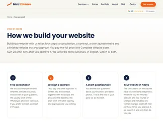 How we work, from consultation to launch