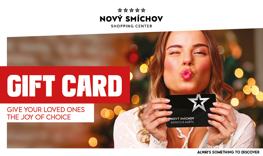 OC Nový Smíchov Gift cards 2025