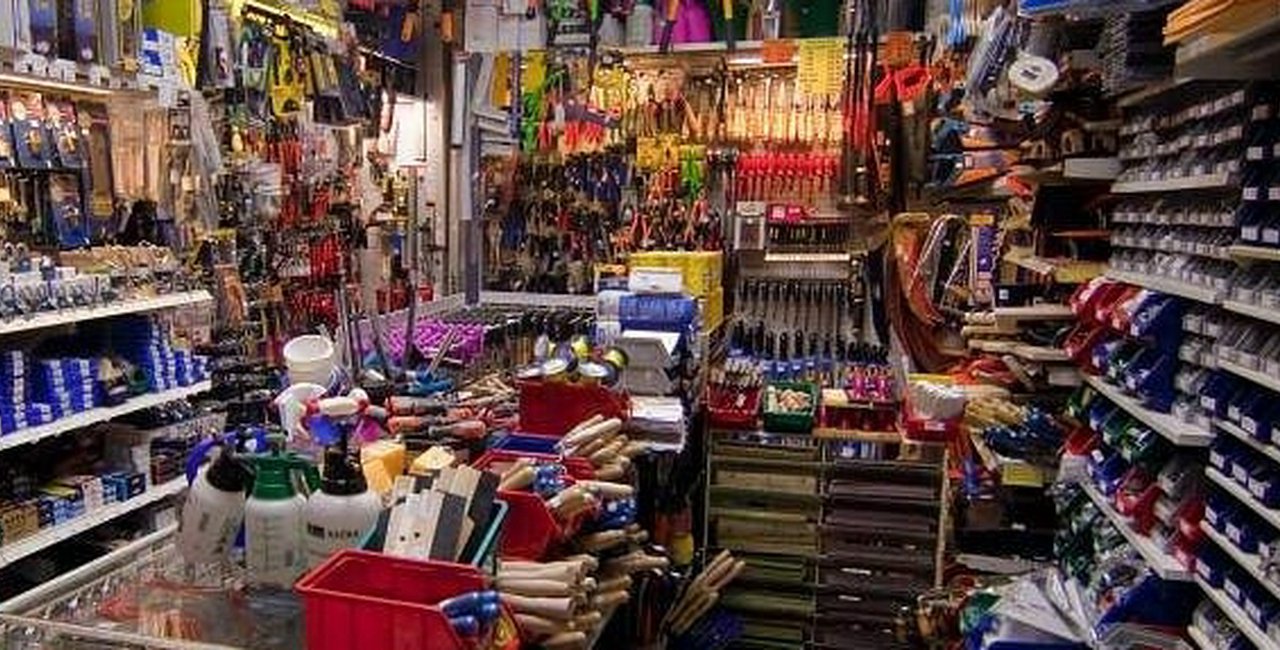 Deciphering a Czech Hardware Store Prague, Czech Republic