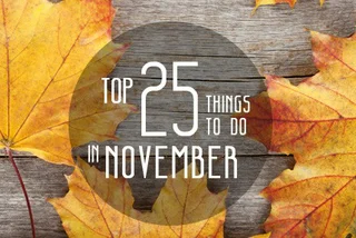 Top 25 Things to Do in November