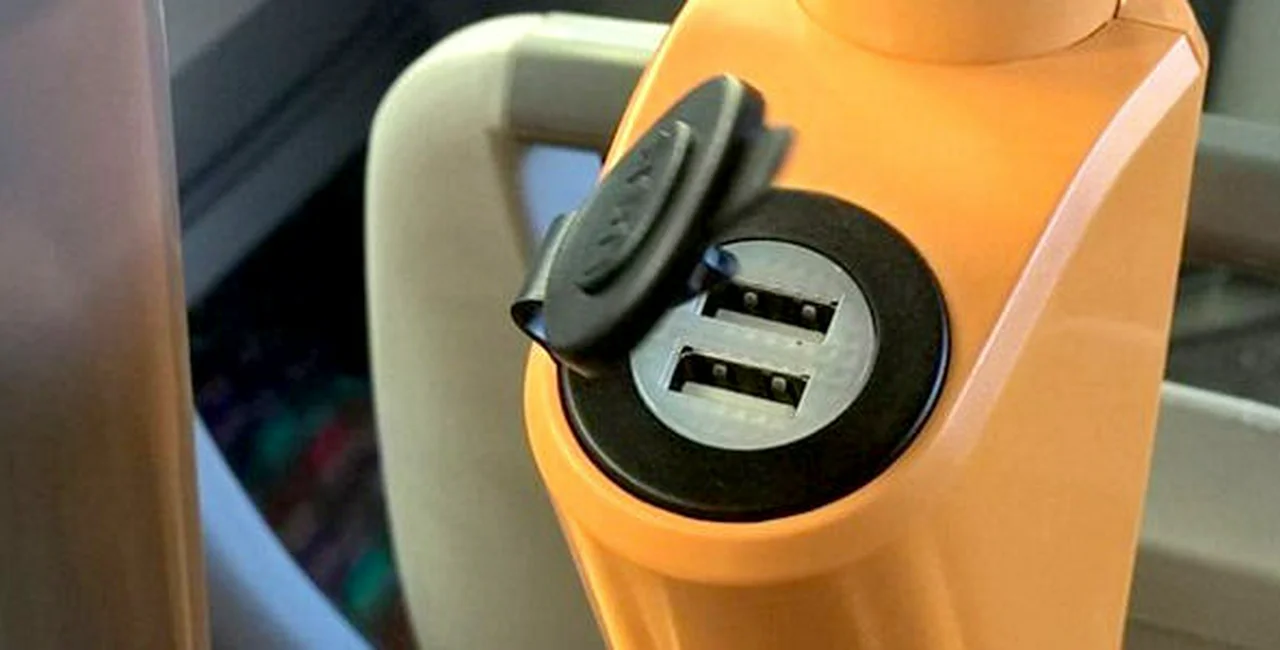 Now You Can Charge Your Phone on Prague Buses