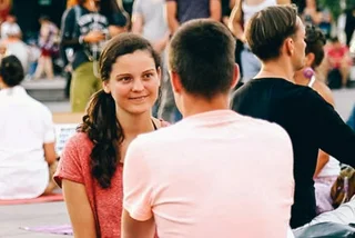 Stare at a Stranger in Prague