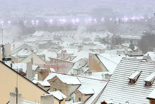 Heavy Snowfall Blankets Czech Republic