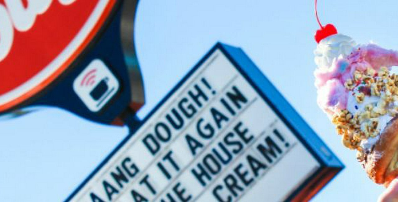 Prague Doughnut Ice Cream Cone Arrives in US Prague, Czech Republic