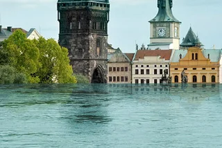 Central Prague Facing Flood Risk?