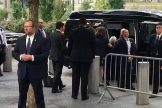 Czech Bystander Behind Hilary Clinton Collapse Video