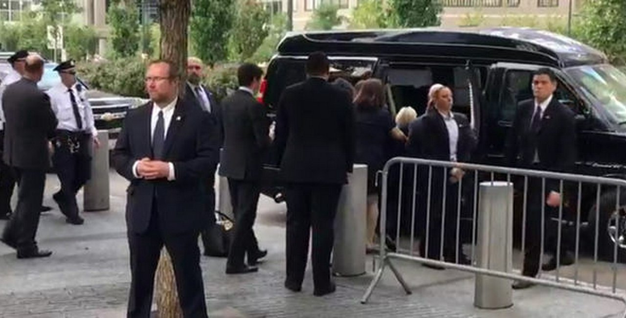 Czech Bystander Behind Hilary Clinton Collapse Video - Prague, Czech ...