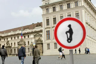 Prague’s No Segway Road Signs Installed from Today