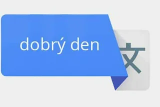 Next Generation Google Translate Now Available for the Czech Language