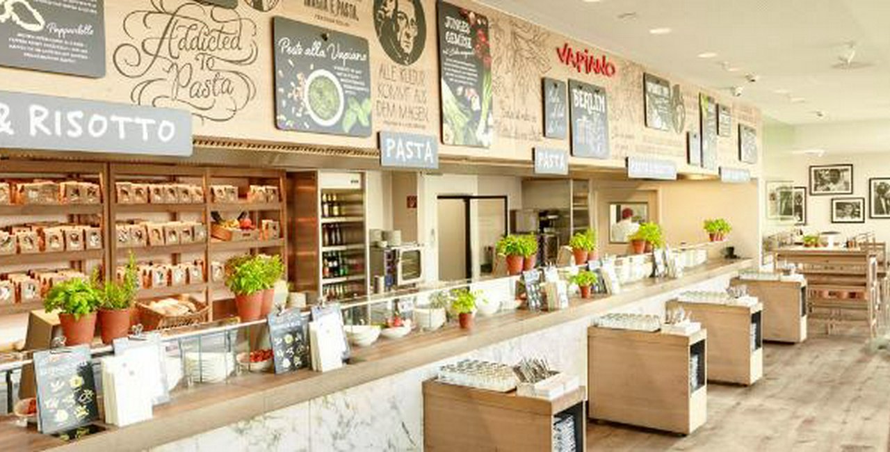 Pizza, Pasta, and a Vertical Herb Garden Vapiano Comes to Prague