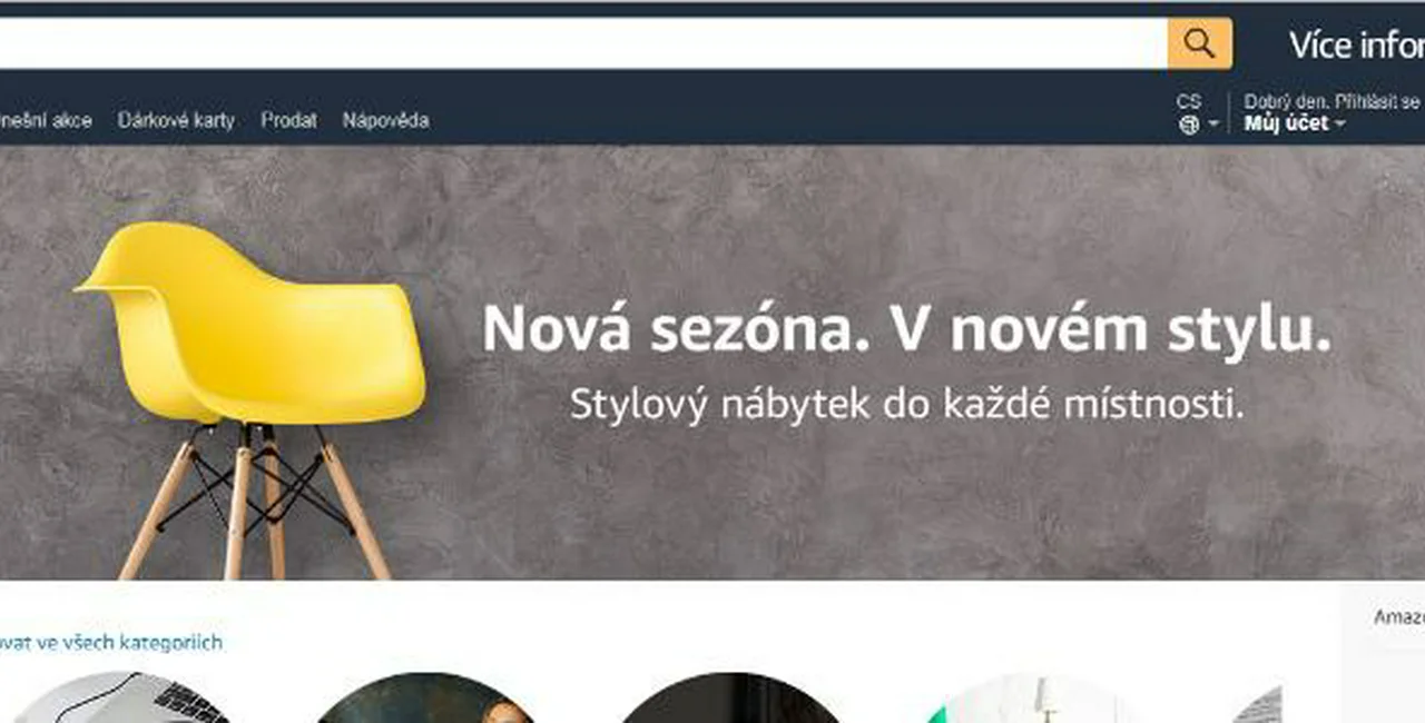 German Amazon Now Has a Czech-Language Option