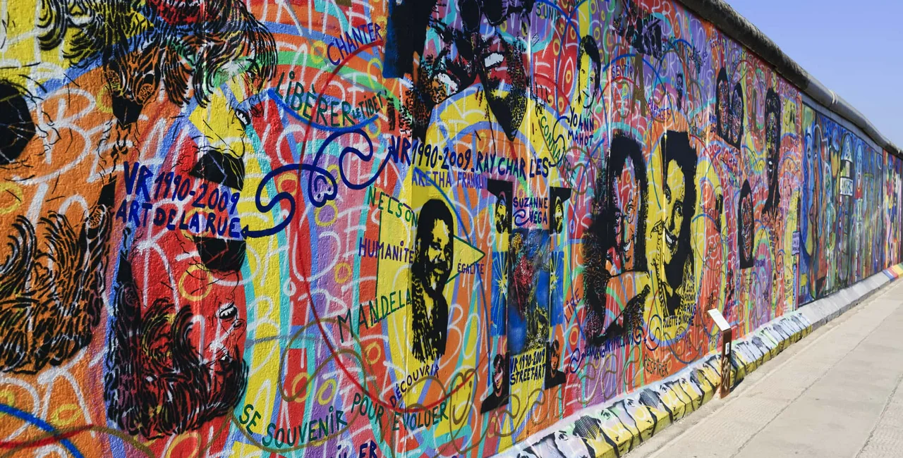 Illustrative image: East Side Gallery wall of Berlin, Germany