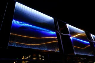Spectacular Whale Skeleton Installation Lights Up Wenceslas Square