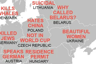 What Do Chinese Think of Czechs? This Map Reveals China's Stereotypes of Europe