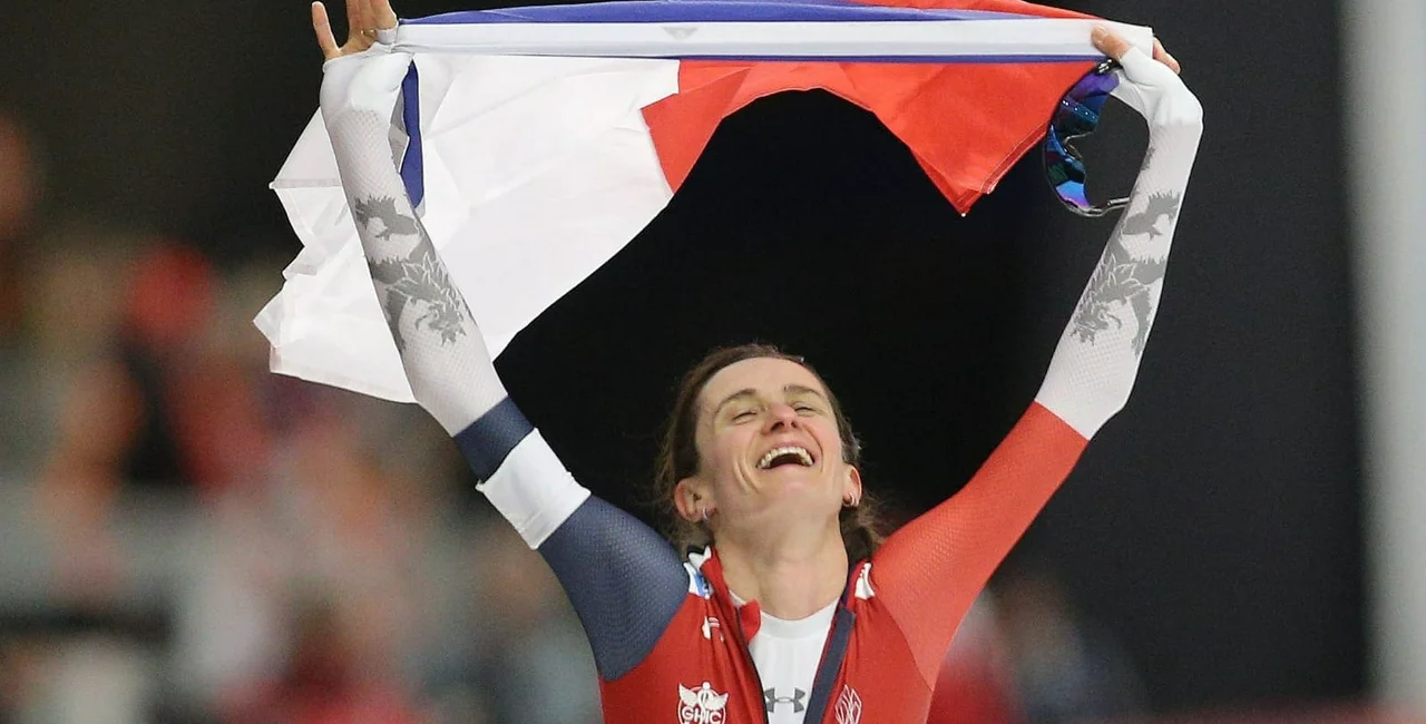 Sáblíková at the 2019 World Single Distances Speed Skating Championships in Inzell last month via Facebook / Martina Sáblíková