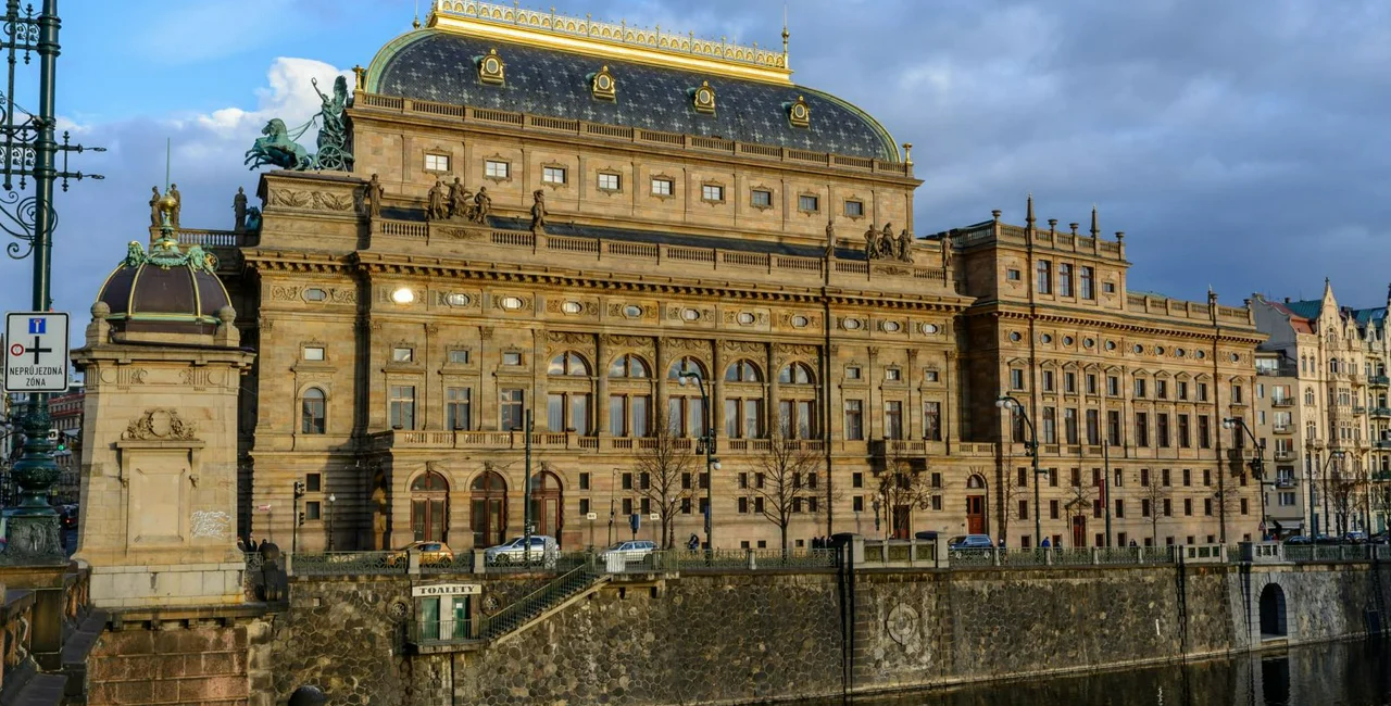 National Theatre day in Prague in 2017 in the Czech Republic