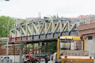Repairs on Prague’s Negrelli Viaduct are half a year behind schedule, completion pushed to mid-2020