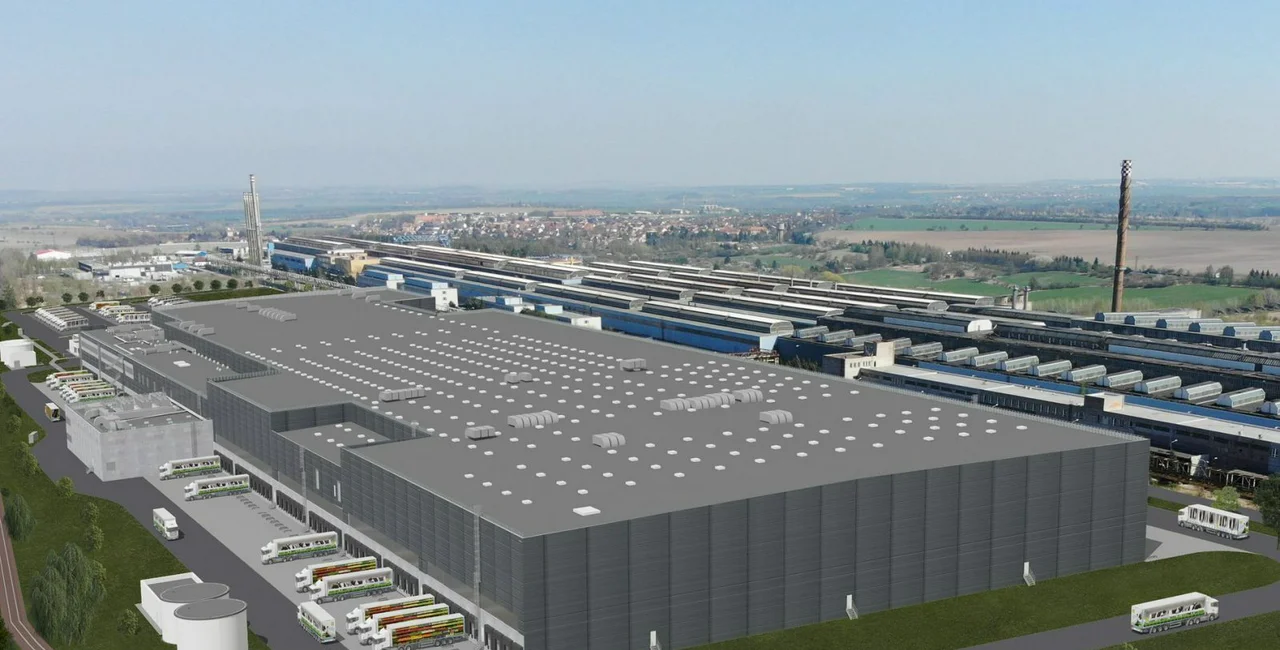 Visualization of the Lidl warehouse. via Lidl
