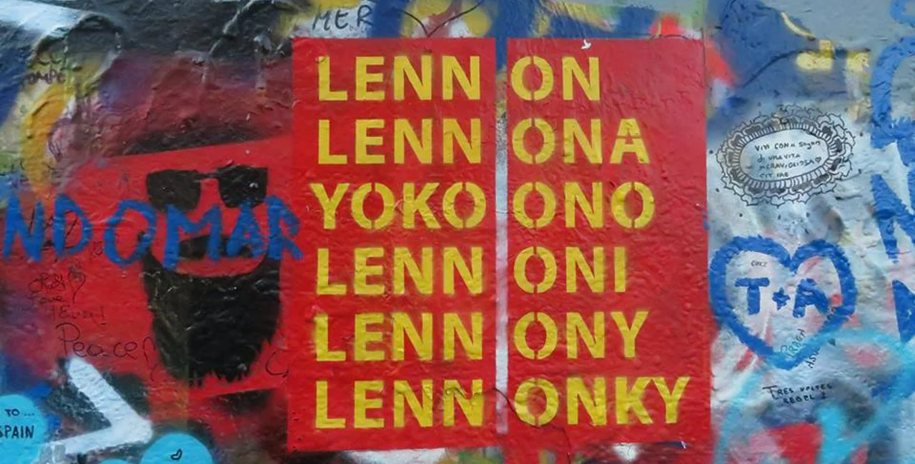 Prague's Lennon Wall to get security cameras and authorized mural, random spraying will be banned