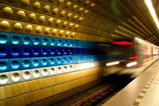 Náměstí Míru metro station in Prague