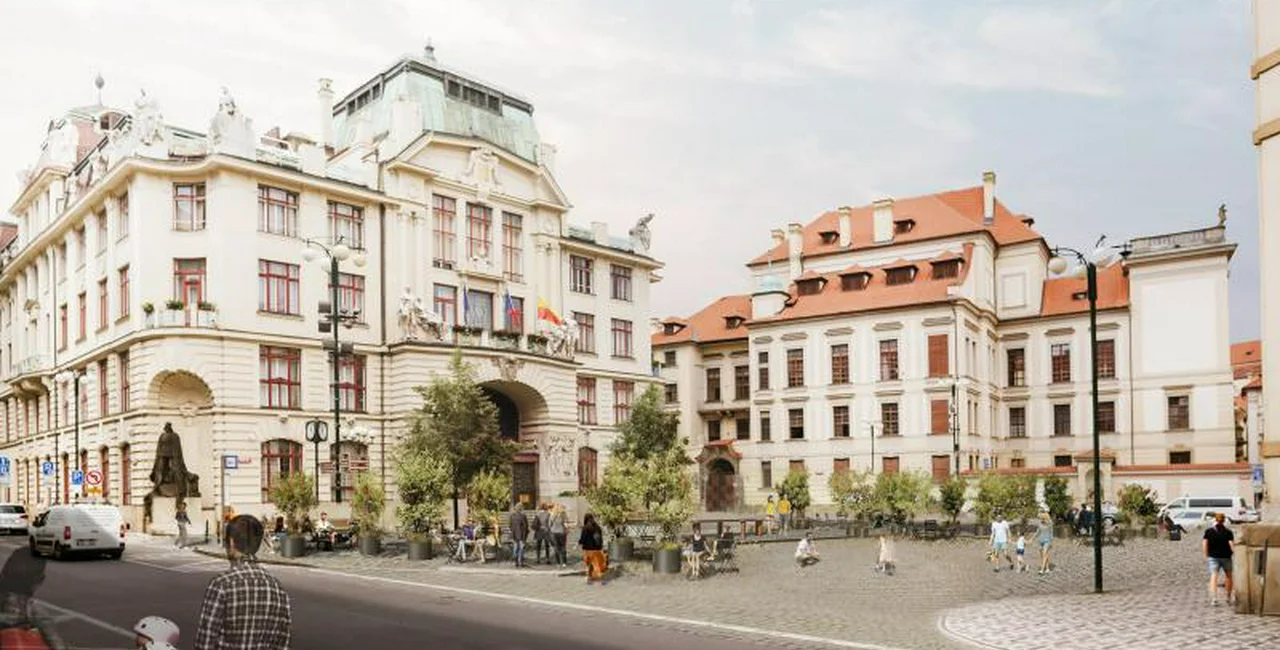 Prague's Mariánské náměstí will become a pedestrian zone starting at the end of September