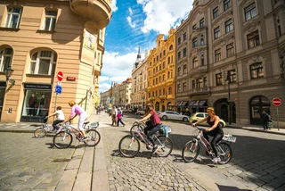 Prague’s police cycle team will give advice, not fines, to bikers this summer