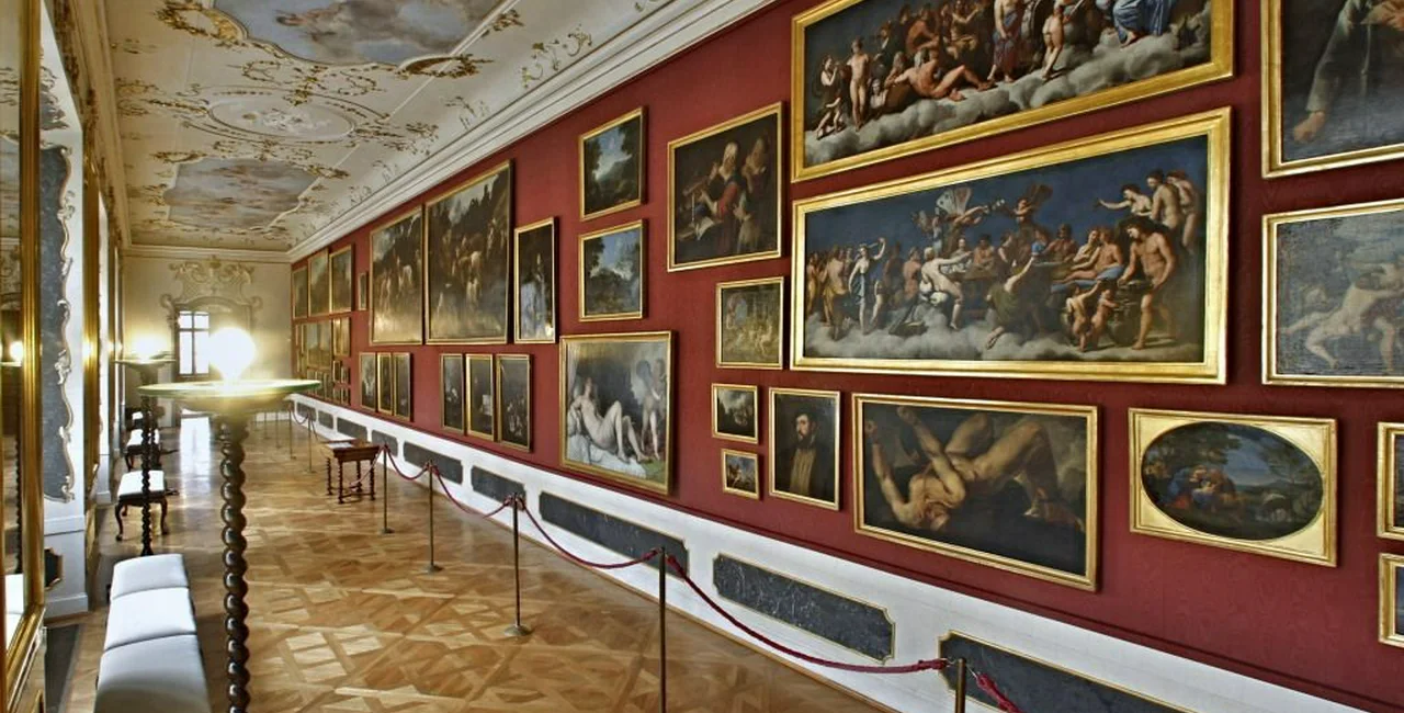 Painting gallery in Nostitz Palace. via Culture Ministry