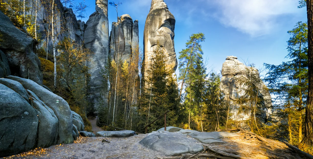 The Adršpach-Teplice Rocks in northern Bohemia
