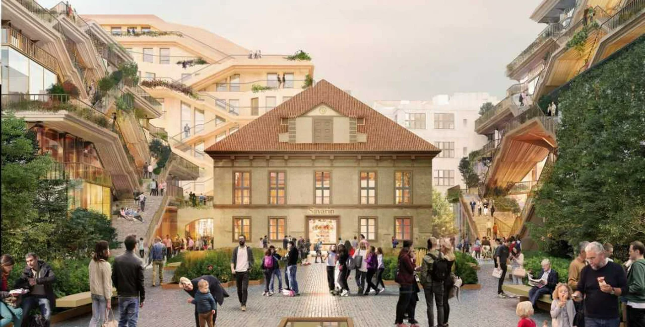 Heatherwick Studio unveils plans for new public space next to Prague's Wenceslas Square