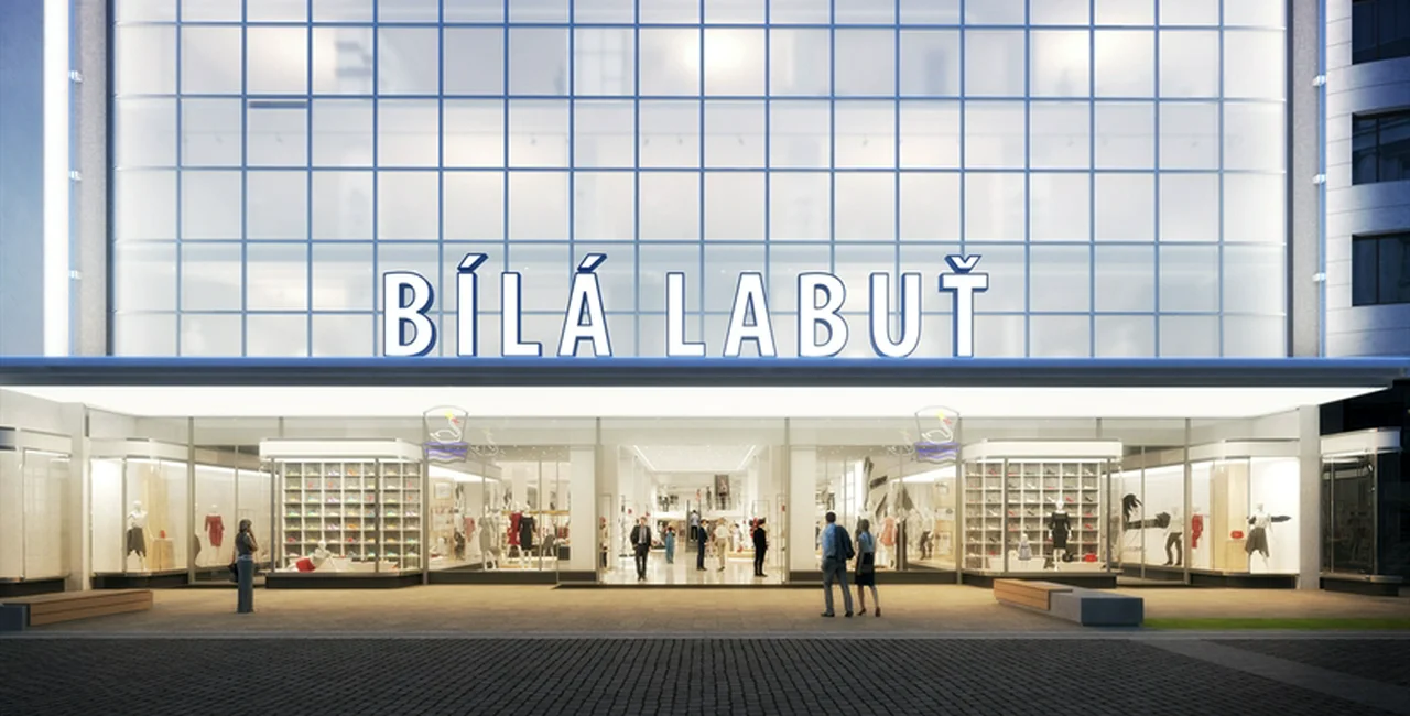 Historic Prague department store Bílá Labuť will be transformed into a Parisian-style shopping gallery