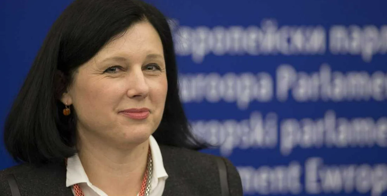 Věra Jourová. via European Commission