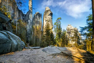 The Adršpach-Teplice Rocks in northern Bohemia