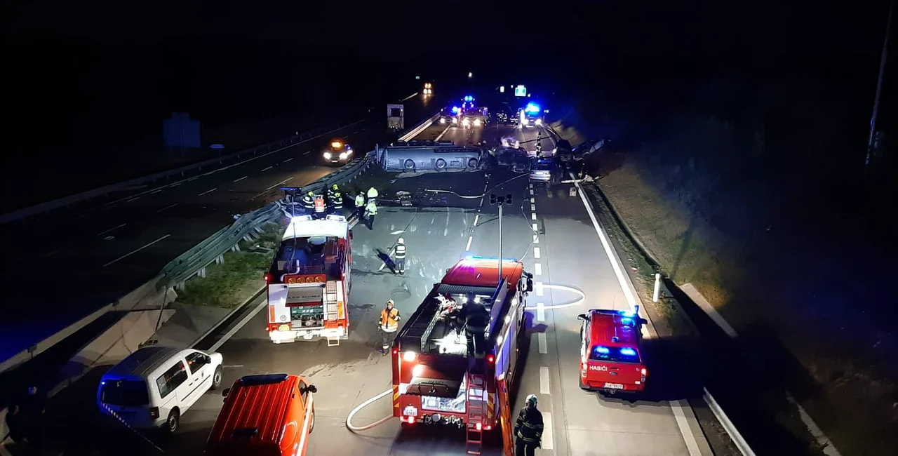 via Facebook / HZS Středočeského kraje