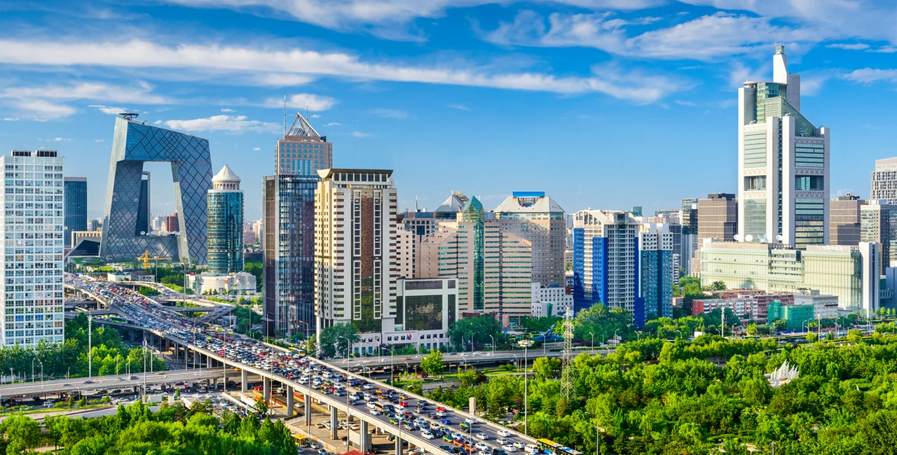 Beijing cityscape (illustrative image)
