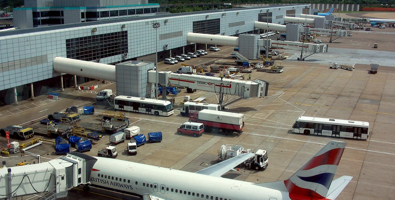London Gatwick Airport. Wikimedia Commons /  CC BY-SA 2.0
