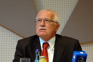 Václav Klaus at the European Forum Alpbach in 2005 via Wikimedia / DerHuti