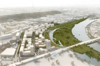 Plans for Prague’s Rohanský ostrov include a park on a new island