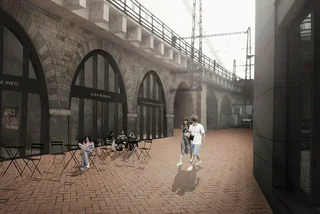 Prague's Negrelli Viaduct to see train traffic in mid 2020, shops will eventually open in its arches