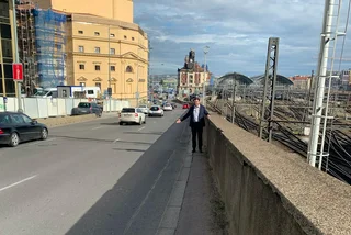 Prague’s ‘sidewalk of death’ from the main train station to Vinohrady will be widened
