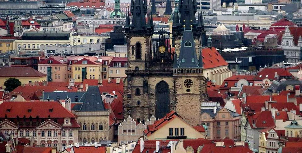 Prague's Old Town. via Raymond Johnston