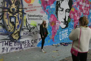Prague’s John Lennon Wall opens with new murals and new rules