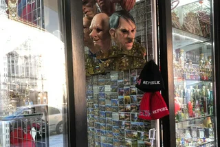 Prague store selling Hitler masks has had its lease terminated