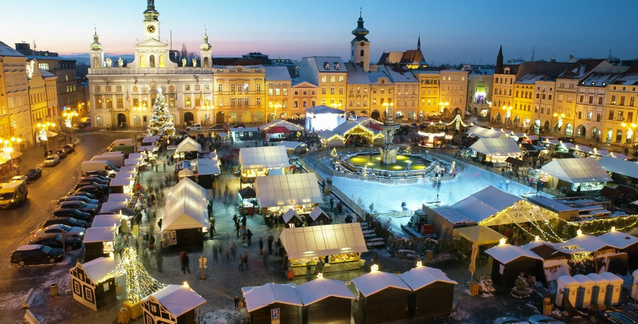 Christmas market in České Budějovice (photo via www.ceskobudejovickyadvent.cz)