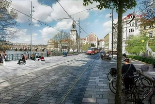 New petition calls for no cars along the waterfront in Prague’s historical center