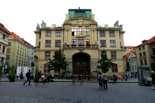 Prague City Hall. via Raymond Johnston