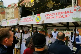 Warm up with a free bowl of Christmas soup in Prague’s Old Town Square next week