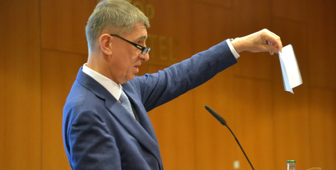 Andrej Babiš in 2015 via Wikimedia / Jiří Vítek