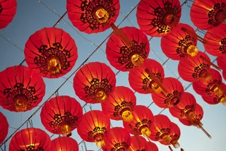 Red lanterns, illustrative image