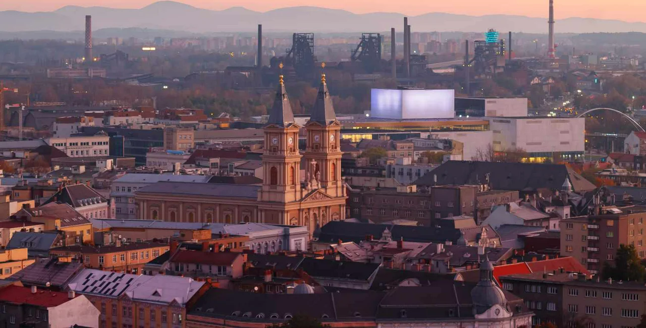 Historical center of Ostrava. via iStock 